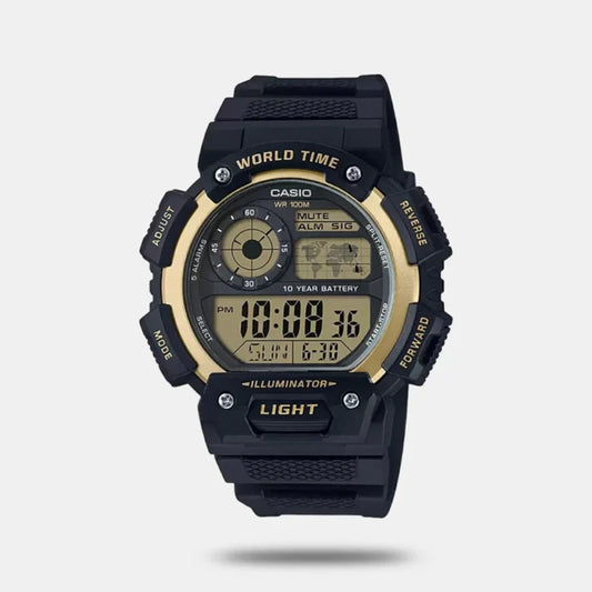 Casio Youth Series Digital Grey Dial Men's Watch - AE-1400WH-9AVDF(D151)