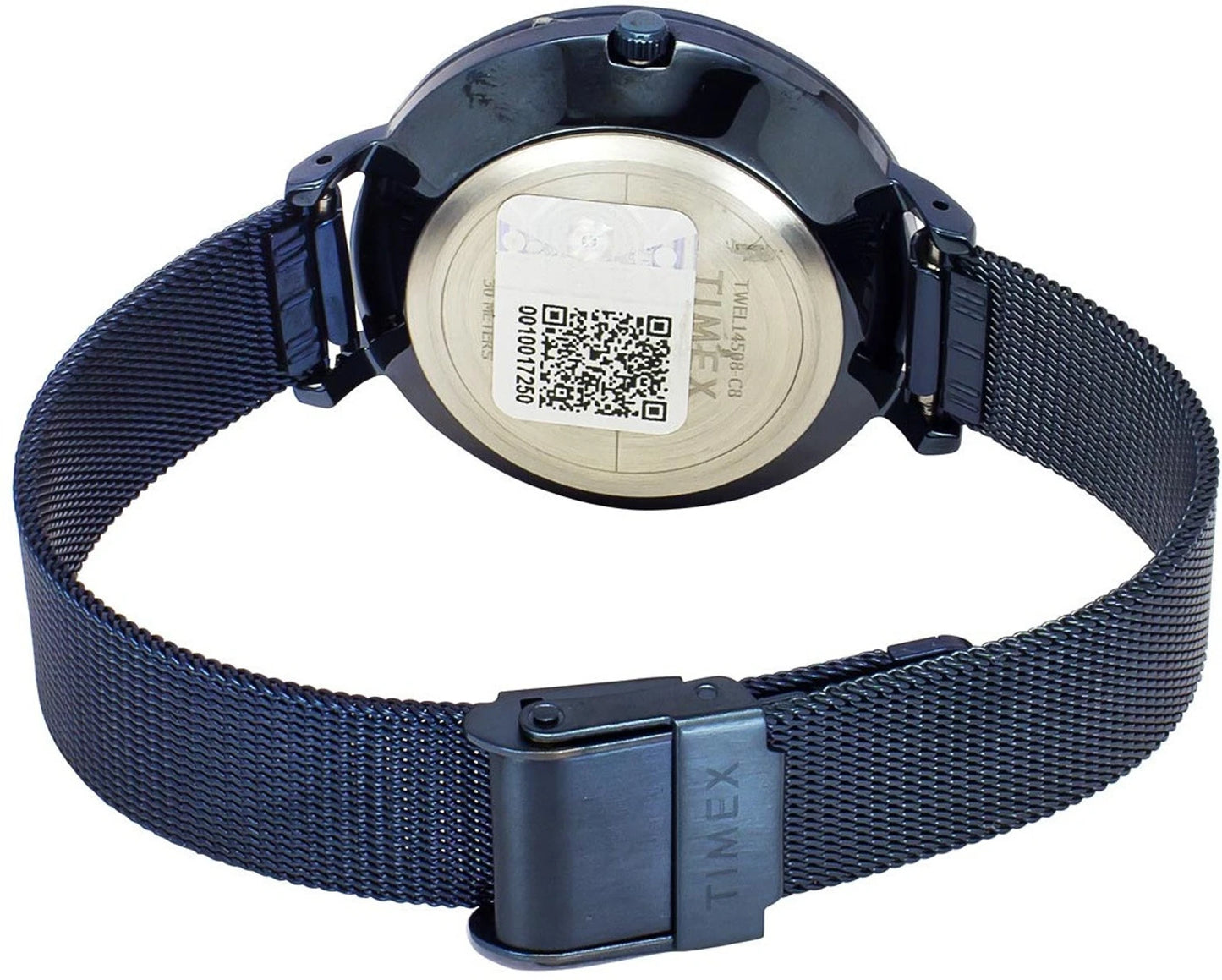TIMEX Trendline Round 38mm Blue Dial Analog Watch - For Women TWEL14508