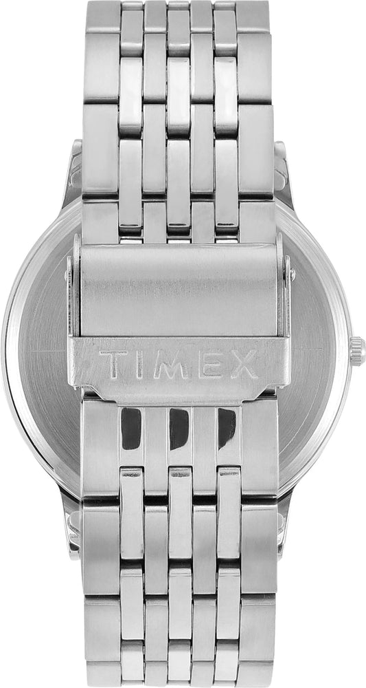 TIMEX Trendline Round 42mm Blue Dial Analog Watch - For Men TWTG12001