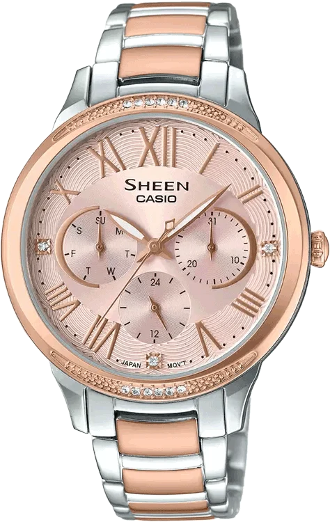Casio Sheen SHE-3058SPG-4AUDR (SX204) Rose Gold Women's Watch