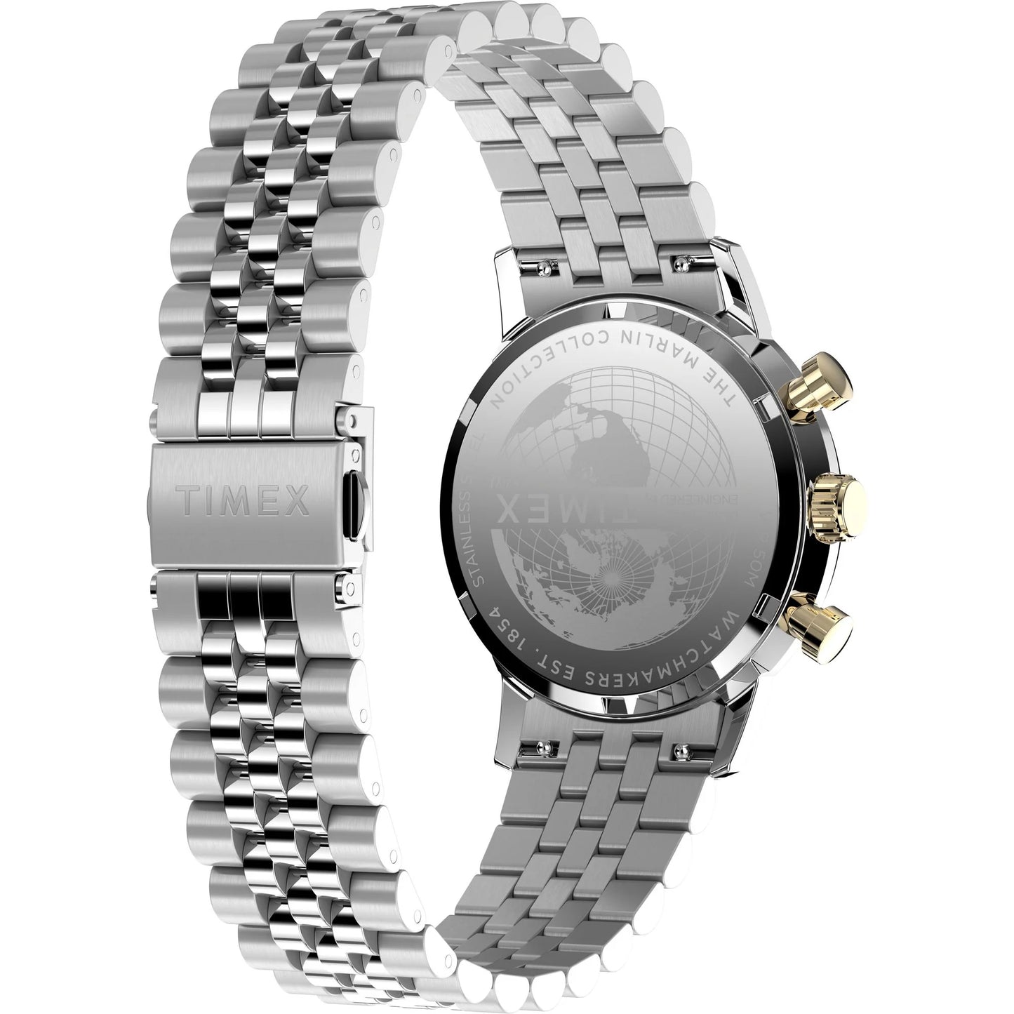 TIMEX Marlin Champagne Round Dial Analog Men's Watch - TWEG26713