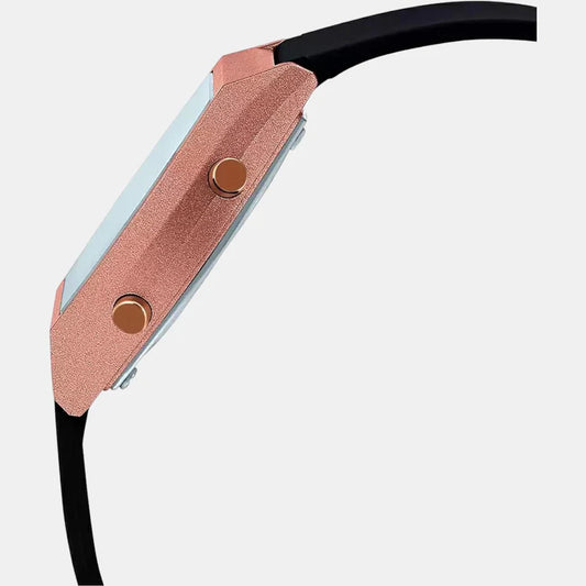 Casio Vintage Unisex Quartz Beige Dial Digital Resin Watch D214