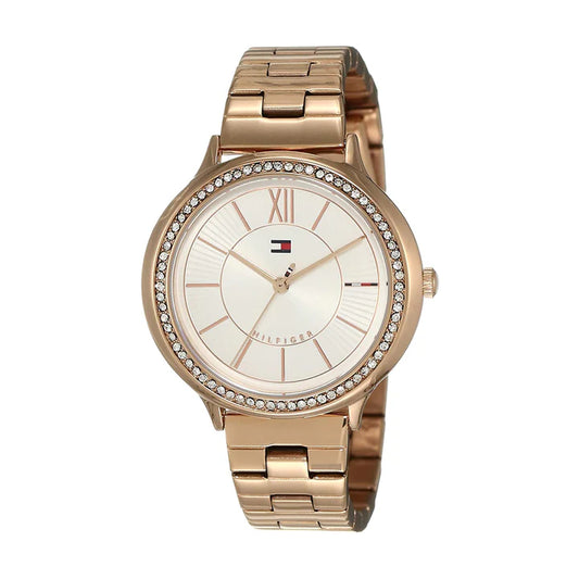 Tommy Hilfiger TH1781861 Candice Round Analog White Dial Ladies Watch