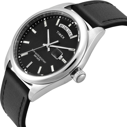 TIMEX Trend Legacy Black Round Dial Analog Men's Watch - TWEG27107