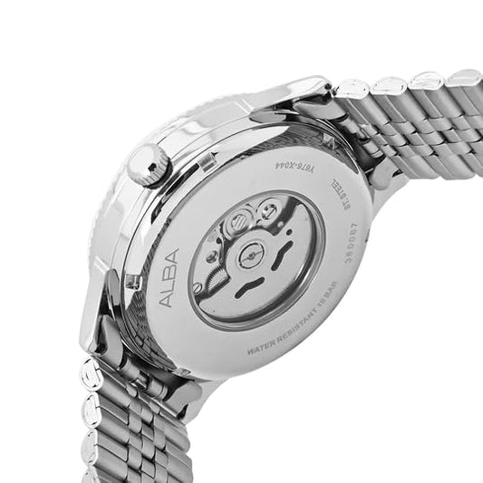 Alba AL4237X1 Blue Dial Silver Strap Automatic Watch