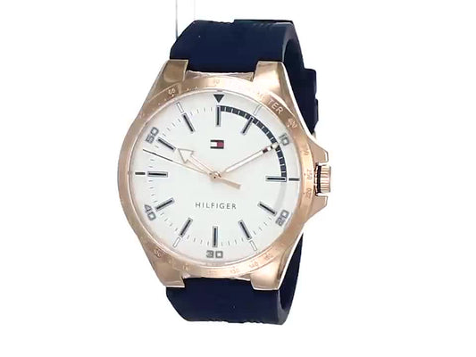Tommy Hilfiger Analog White Dial Men's Watch - TH1791526