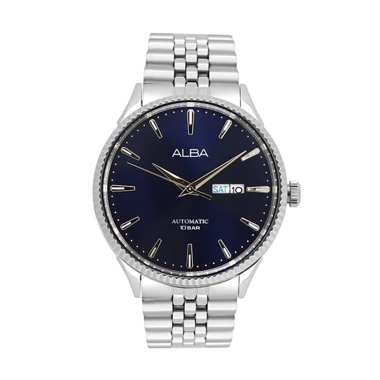 Alba AL4237X1 Blue Dial Silver Strap Automatic Watch
