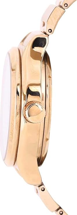 CITIZEN Automatic Analog Womens Gold Stainless Steel Watch - Mother of Pearl Dial - PC1007-81D