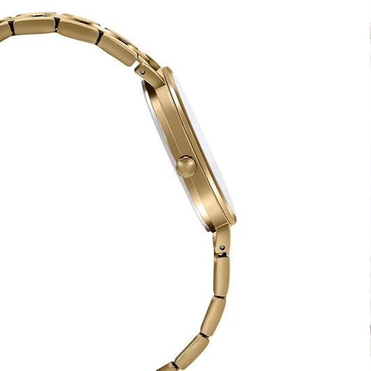 Casio Analog Gold Dial Women's Watch-SHE-4544G-9AUDF - SH248