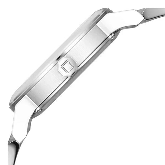 Xylys Ethereum Swiss Analog Stainless Steel Pink Dial Watch for Women nt45021sm01e