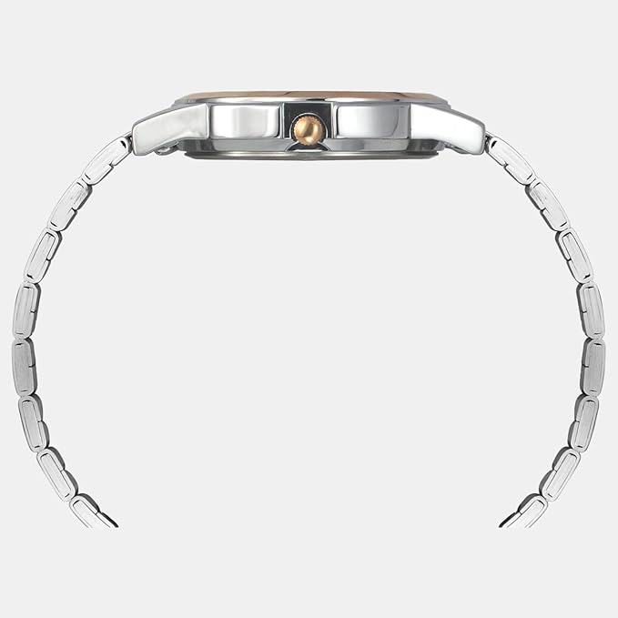 TIMEX Men's Silver Round Chronograph Stainless Steel Watch TW000U322-EX