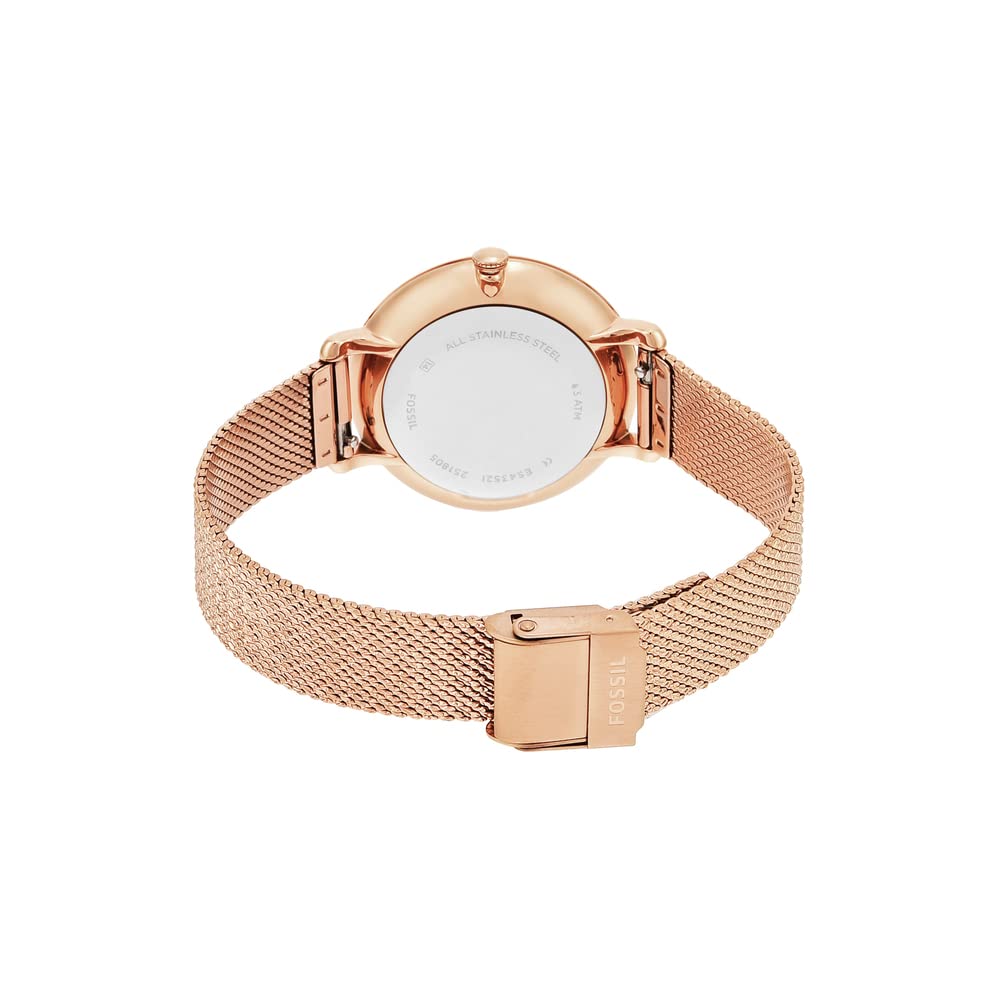 Fossil Women Silver-Toned Analogue Watch ES4352I