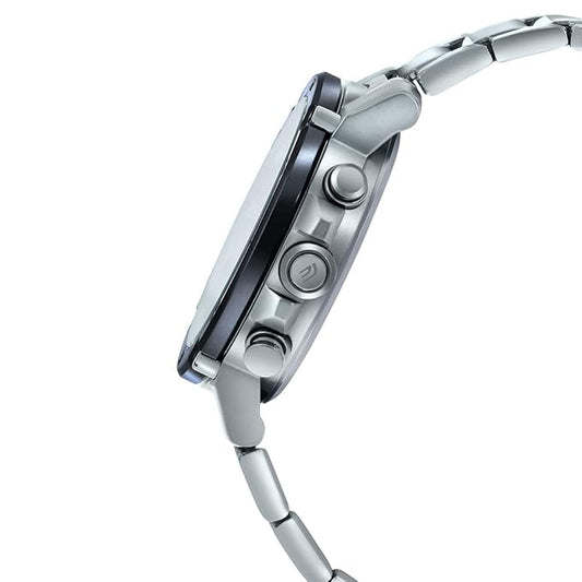 Casio Edifice Analog-Digital Black Dial Men's Watch - ECB-20DB-1ADF (EX525)