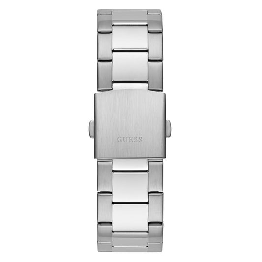 GUESS Men Navy Blue Round Dial Analogue Watch- GW0707G1