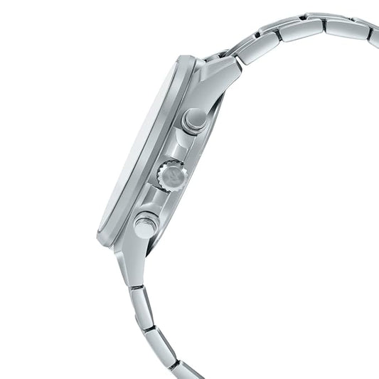 Casio Edifice EFV-610D-3CVUDF Green Analog Dial Silver Stainless Steel Band Men's Watch Chronograph 100M Water Resistant ED571