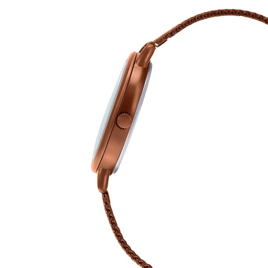 Casio Enticer Analog Rose Gold Dial Women's Watch - LTP-E413MR-9ADF (A1799)