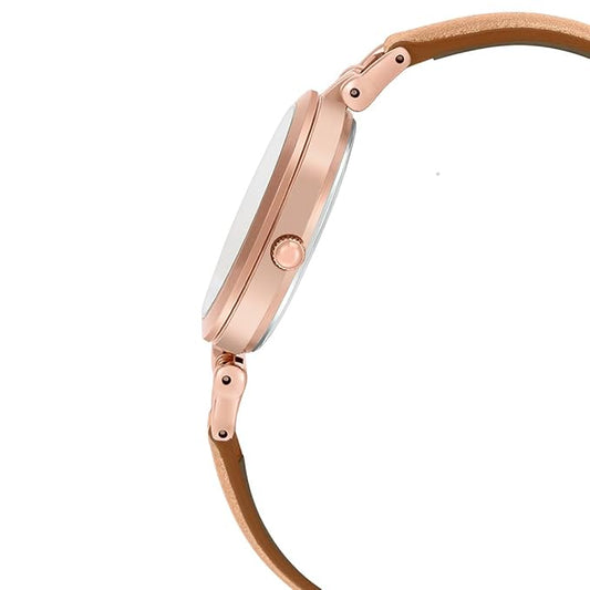 Casio Analog Silver Dial Women's Watch-SHE-4055PGL-7BUDF (SX259)