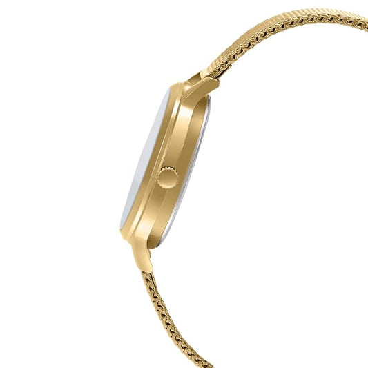 Casio Enticer Ladies Analog Gold Dial Women's Watch-LTP-E157MG-9ADF - A1789