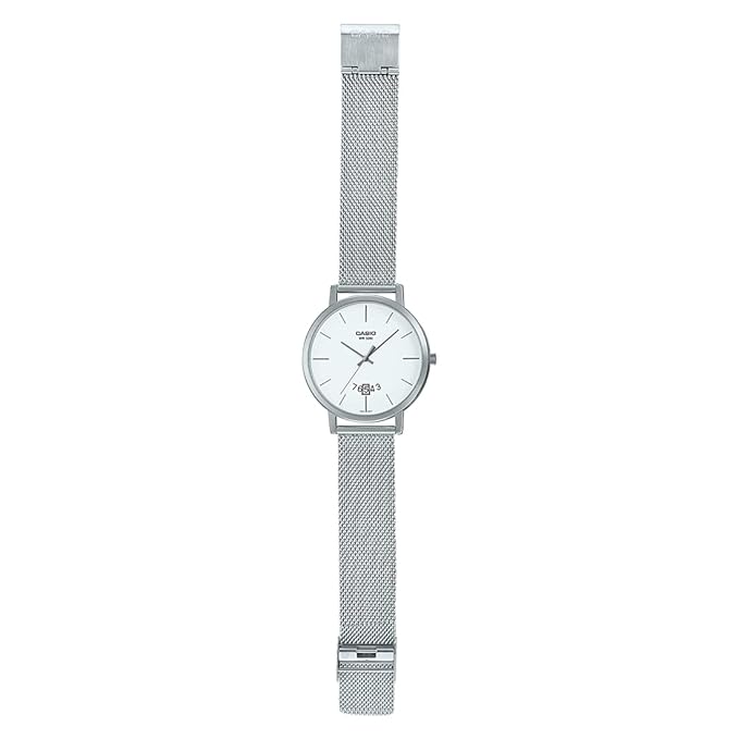 Casio Enticer Men Analog White Dial Men's Watch - MTP-B100M-7EVDF (A1873)