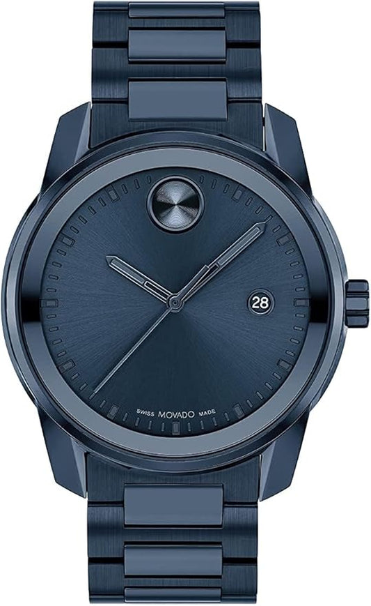 Movado Bold Analog Blue Dial Men's Watch-3600862