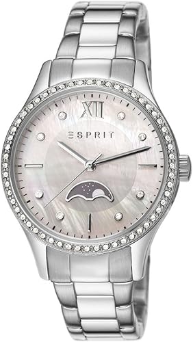 Esprit Quartz White Dial Women Watch-ES107002001