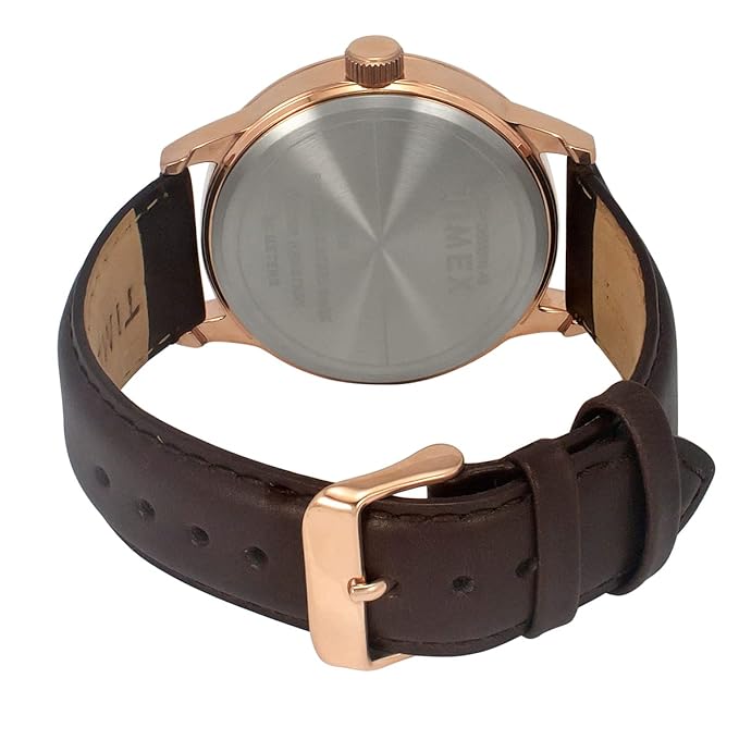 TIMEX Analog Watch for Men with Round Dial & Water Resistant Man's Wrist Watches - TWEG19908