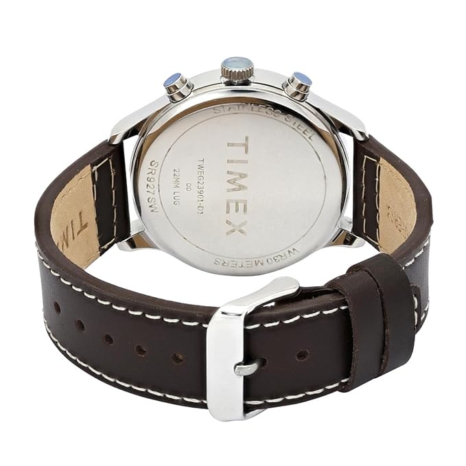 TIMEX Analog Watch for Men with Round Dial & Water Resistant Man's Wrist Watches - TWEG23901
