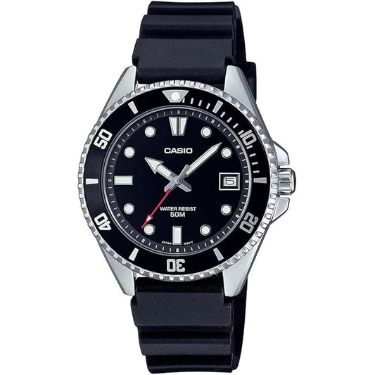 Casio Enticer Men Analog Black Dial Men MDV-10-1A1VDF (A2193)