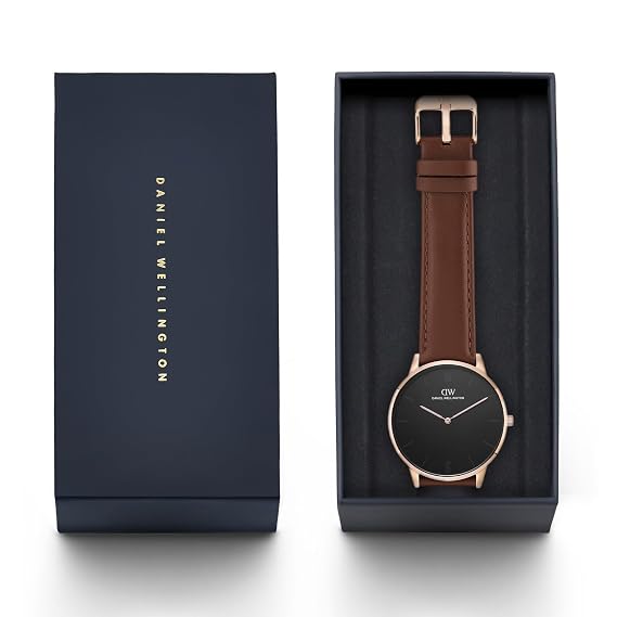 Daniel Wellington Round 42mm Black Dial Analog Men Watch - DW0DG2001