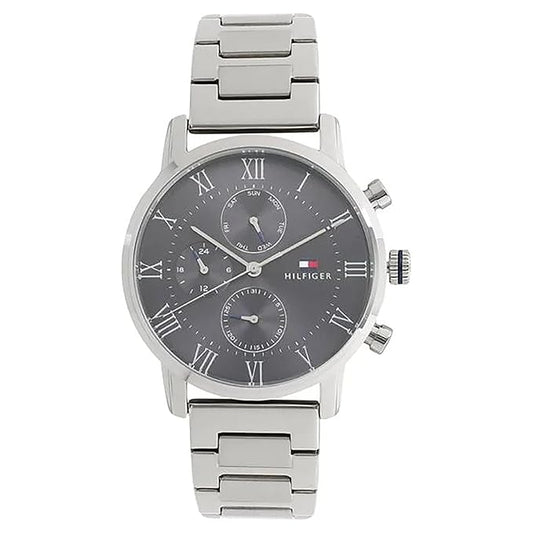 Tommy Hilfiger Analog Grey Dial Watch for Men NCTH1791397W