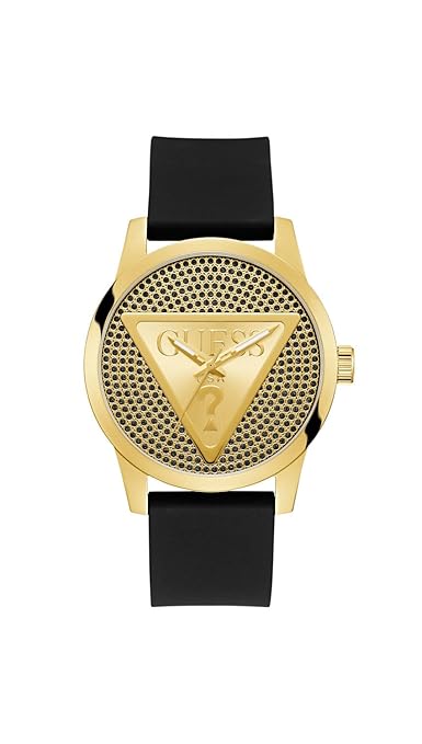 Guess Badge Black Round Dial Analog Men's Watch - GW0916G1