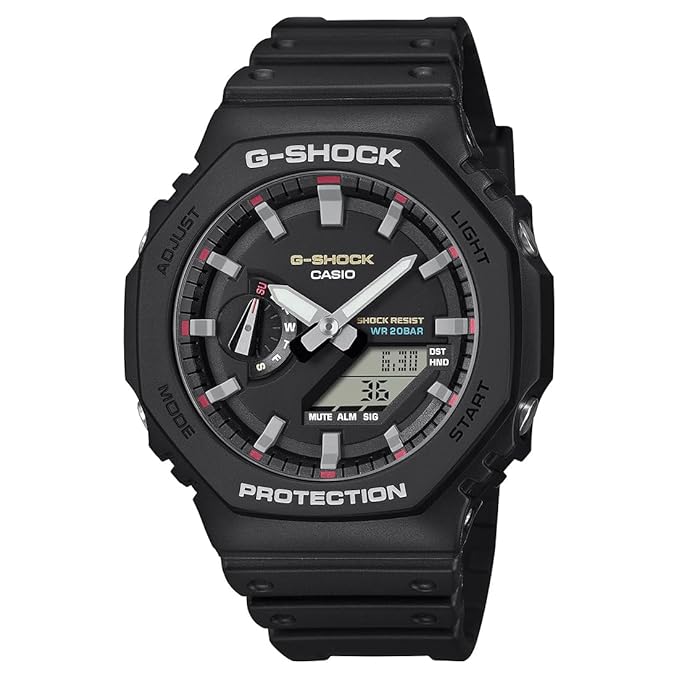 Casio G-Shock GA-2100RL-1ADR Analog-Digital Black Dial Men (G1686)