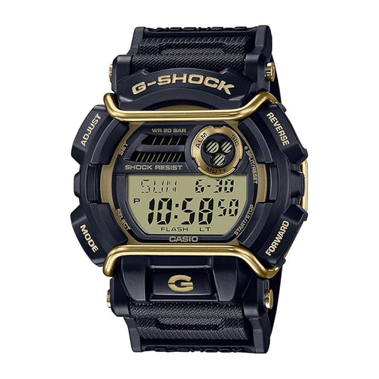 Casio Men Resin Digital Black Dial Watch-Gd-400Gb-1B2Dg, Band Color-Black