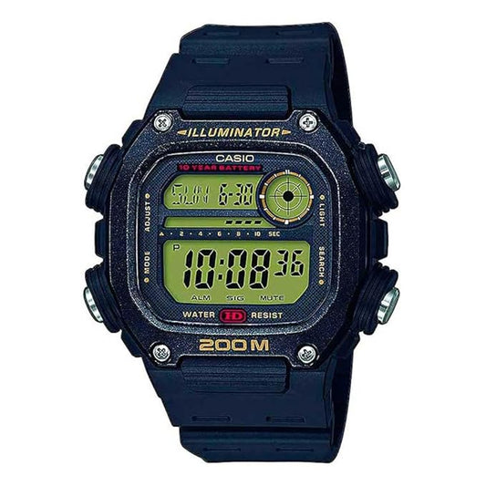 Casio Digital Black Dial Men's Watch-DW-291H-9AVDF (I118)
