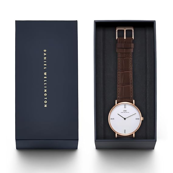 Daniel Wellington Round 41mm Off White Dial Analog Men Watch - DW0DG2301