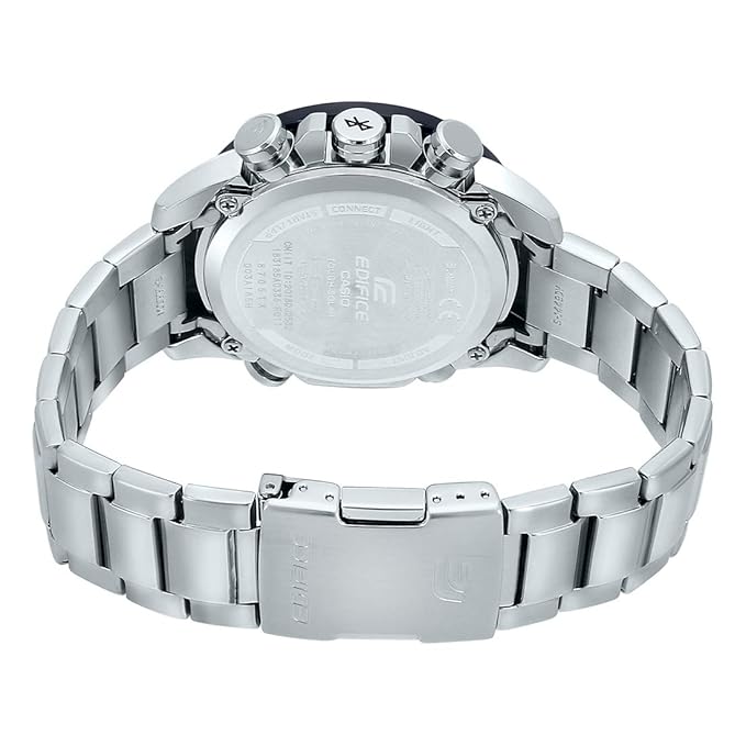 Casio Edifice Analog-Digital Black Dial Men's Watch ECB-800DB-1ADR(EX451)