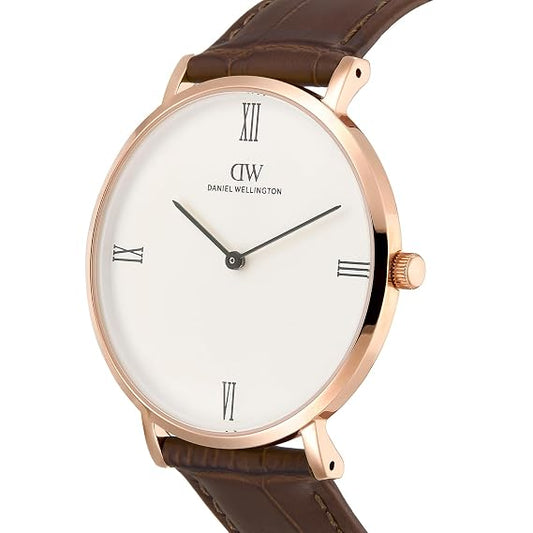 Daniel Wellington Round 41mm Off White Dial Analog Men Watch - DW0DG2301