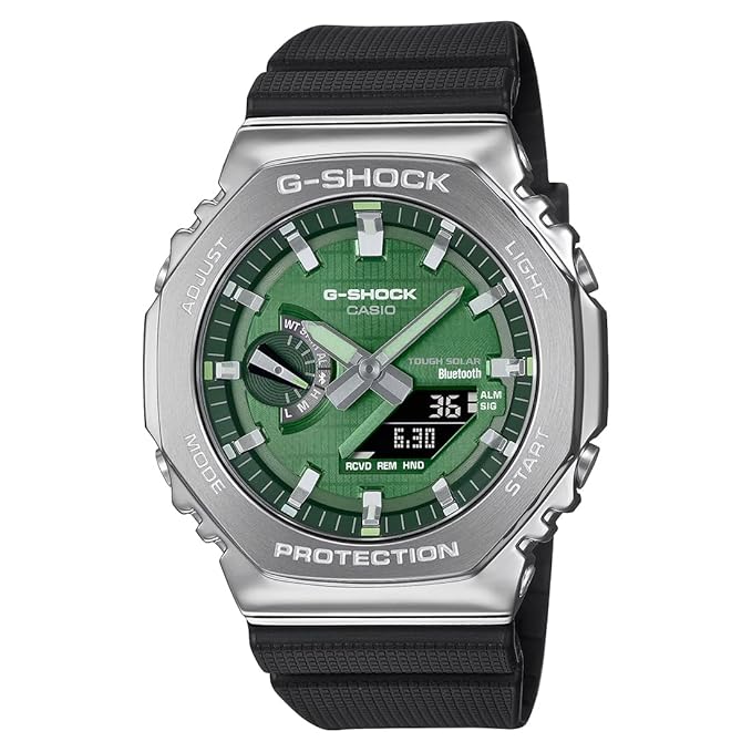 Casio G-Shock GBM-2100A-1A3DR Bluetooth Analog-Digital Green Dial Men (G1583)
