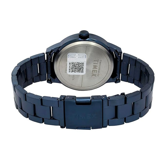 TIMEX Analog Watch for Men with Round Dial & Water Resistant Man's Wrist Watches