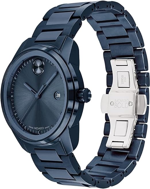 Movado Bold Analog Blue Dial Men's Watch-3600862