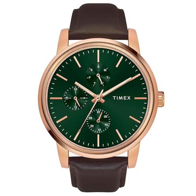 Timex Men Green Round Dial Analog Watch - TWEG18905