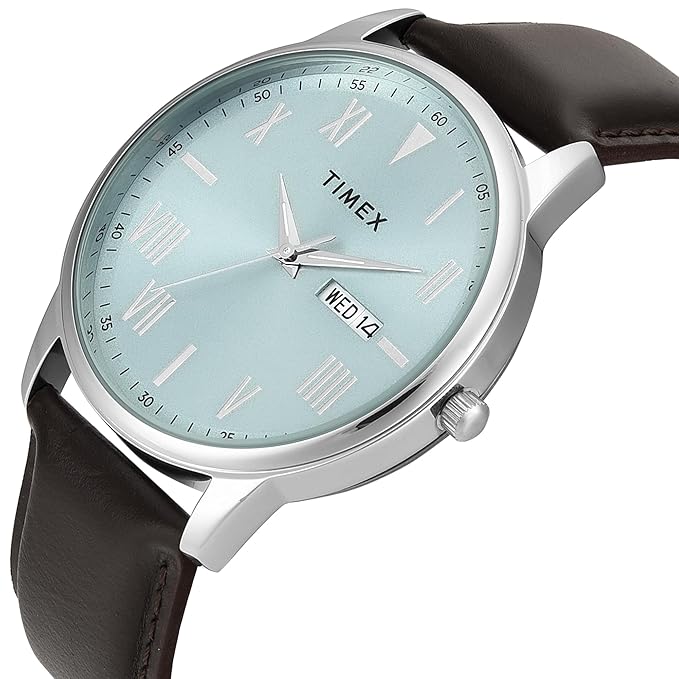 TIMEX Trendline Round 43mm Blue Dial Analog Men Watch - TWTG12113