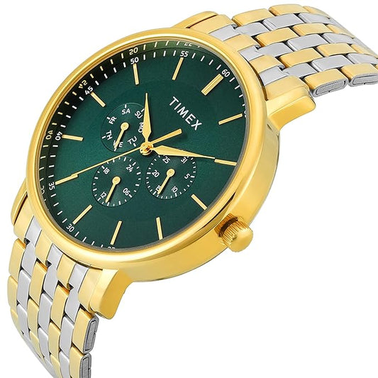 TIMEX Trendline Green Round Dial Analog Men's Watch - TWTG12806