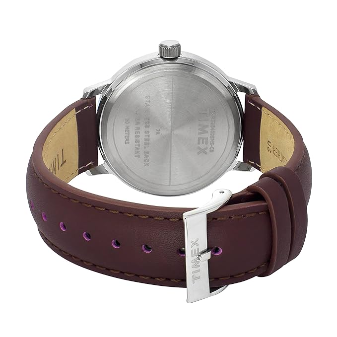 TIMEX Analog Watch for Men with Round Dial & Water Resistant Man's Wrist Watches TWEG25400