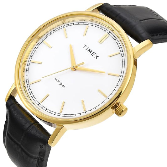 TIMEX Classics Analog Watch for Men with Round Dial TWTG12200