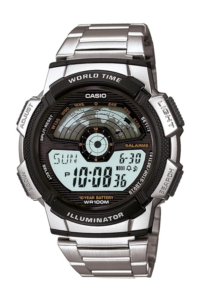 Casio Youth Multi-Color Dial Men's Watch - AE-1100WD-1AVDF (D088)