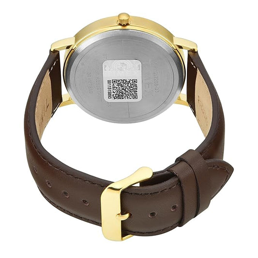 TIMEX Classics Champagne Round Dial Analog Men's Watch - TWTG12203