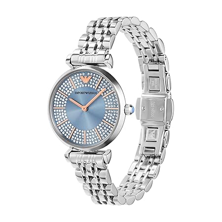 Emporio Armani Stainless Steel Analog Blue Dial Women Watch AR11594