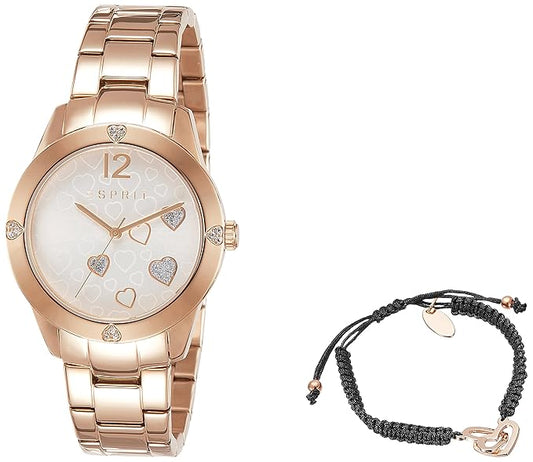 Esprit Analog White Dial Women's Watch - ES108872003