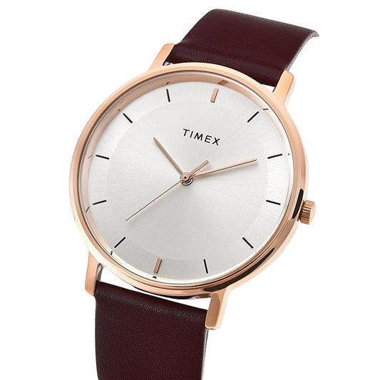 TIMEX Classics Analog Watch for Men with Round Dial & Water Resistant Man's Wrist Watches TW0TG8014